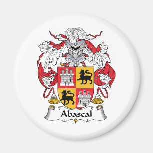 Abascal Family Crest Magnet