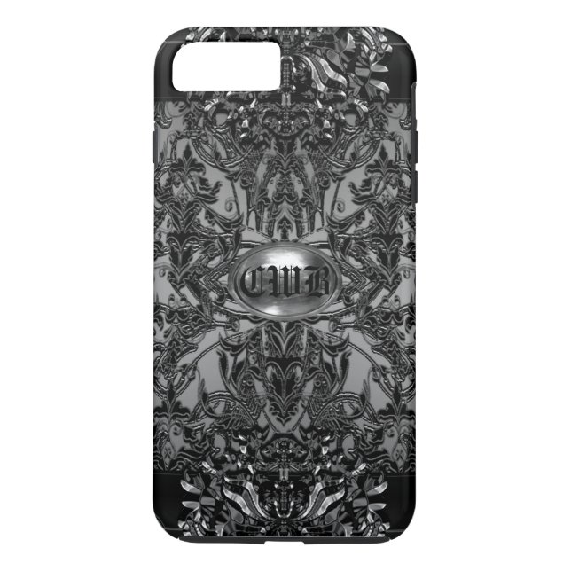 Abashamfrey Knight Monogram Case-Mate iPhone Case (Back)