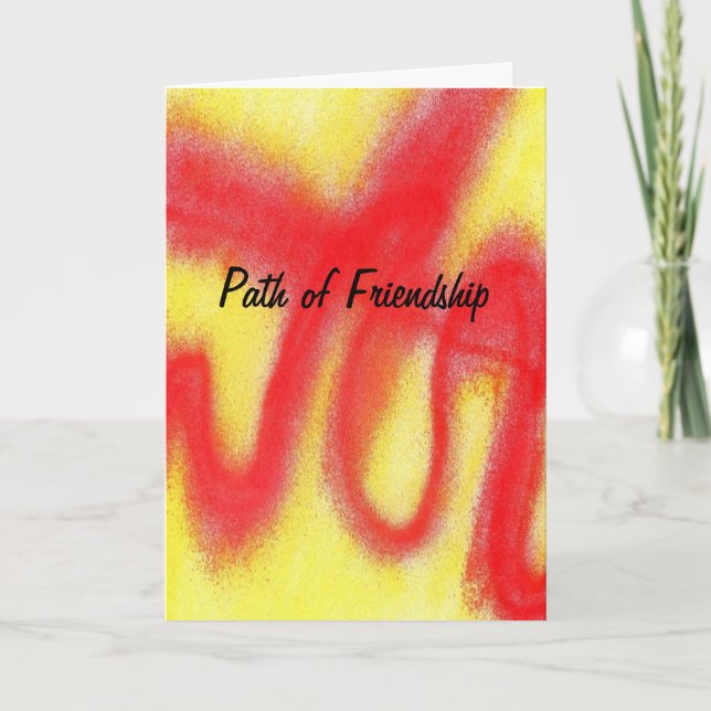 Abastract cards  Friendship (Front)