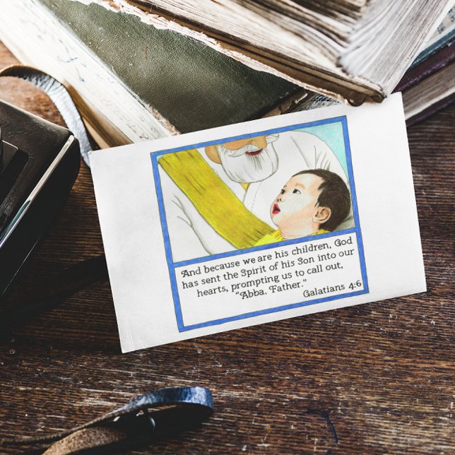 Abba Father Inspirational Postcard (Creator Uploaded)