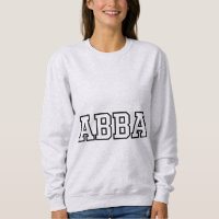 Abba Name Typography Design