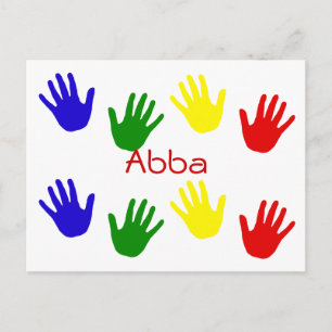 Abba Postcard