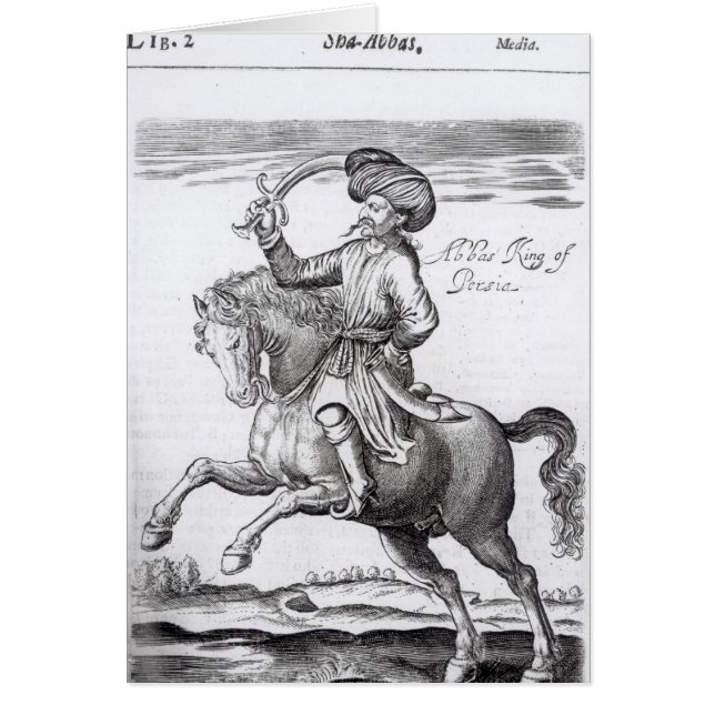 Abbas, King of Persia (Front)