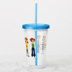 Abbey and Sam Acrylic Tumbler