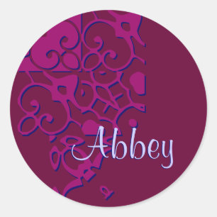 Abbey Designer Name II Sticker