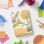 Abbey Floral Tiles - Yellow Flowers iPad Pro Cover<br><div class="desc">Abbey Floral Tiles III by June Erica Vess. Features up-close yellow flowers in a pattern-like design.</div>