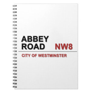 Abbey Road London England - vintage Notebook