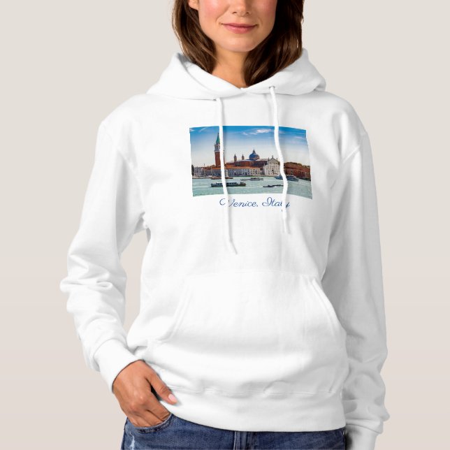 Abbey San Giorgio Maggiore. Venice, Italia. Hoodie (Front)