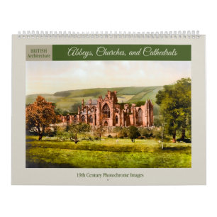 Abbeys, Churches, and Cathedrals 2025 Calendar