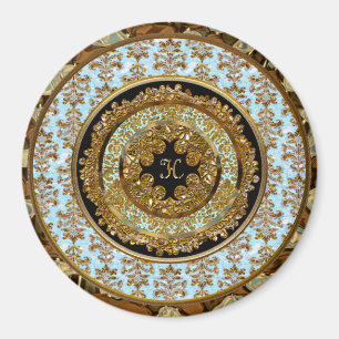 Abbigail Robineau Victorian Monogram Magnet