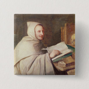 Abbot Armand-Jean le Bouthillier de Rance 15 Cm Square Badge