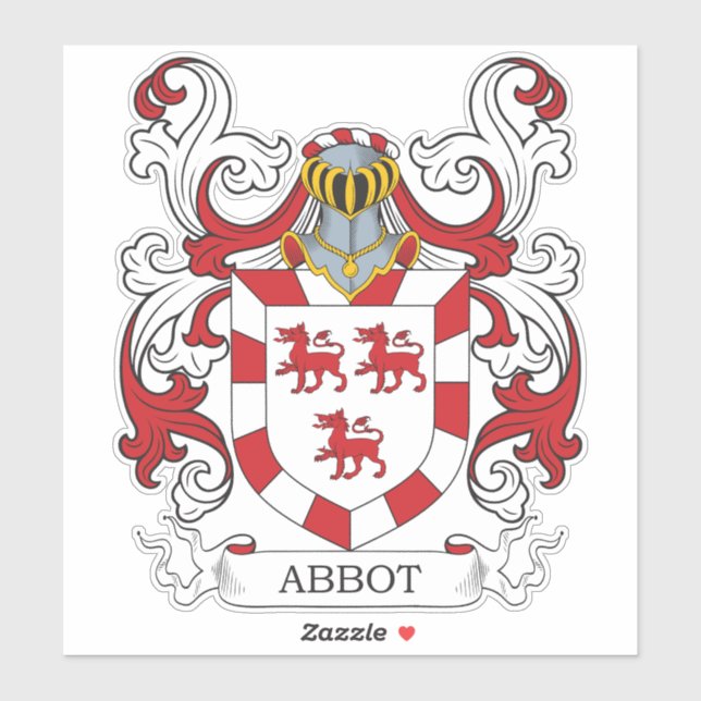 Abbot Family Crest (Sheet)