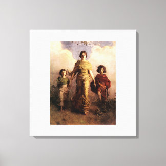 abbot hander son Thayer a virgin Canvas Print