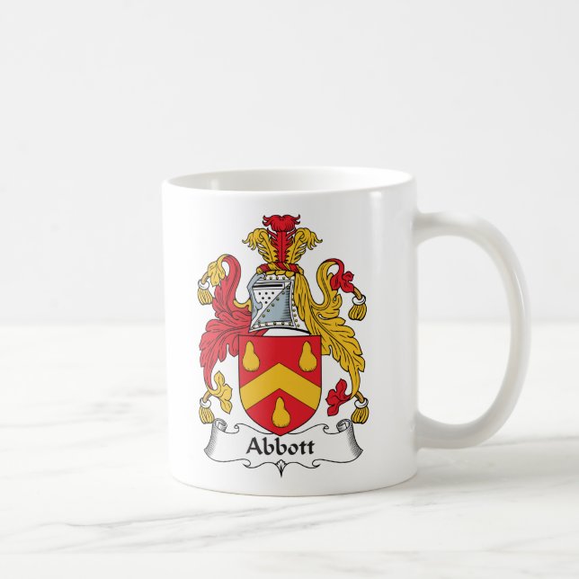 Abbott Family Crest Coffee Mug (Right)