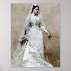 Abbott Handerson Thayer A Bride Poster