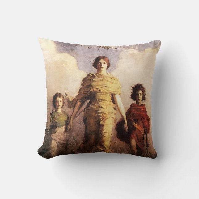 Abbott Handerson Thayer A Virgin Pillow (Front)