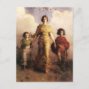 Abbott Handerson Thayer A Virgin Postcard