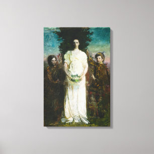 Abbott Handerson Thayer - My Children Canvas Print