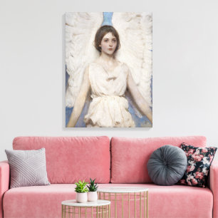 Abbott Thayer Angel Vintage Victorian Fine Art Canvas Print