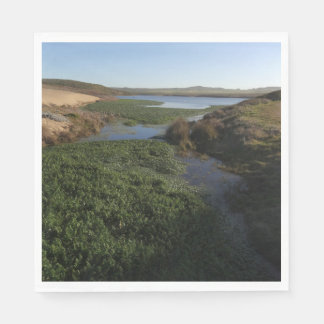 Abbotts Lagoon I at Point Reyes National Seashore Napkin
