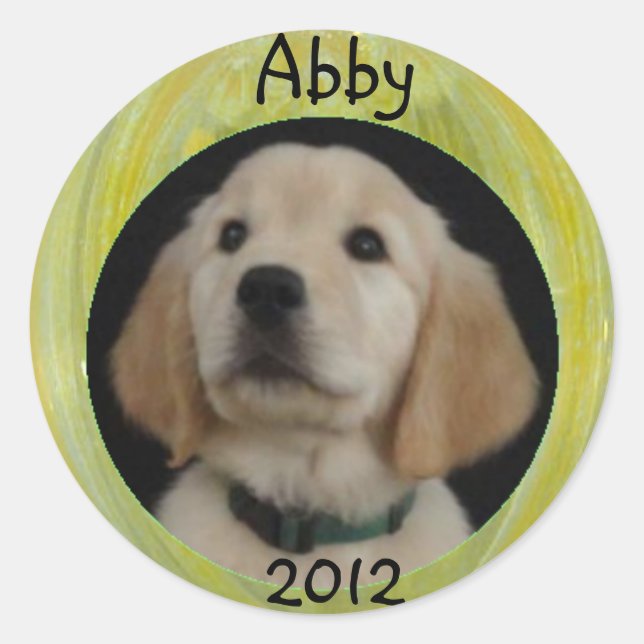 Abby 2012 Sticker Sheet (Front)