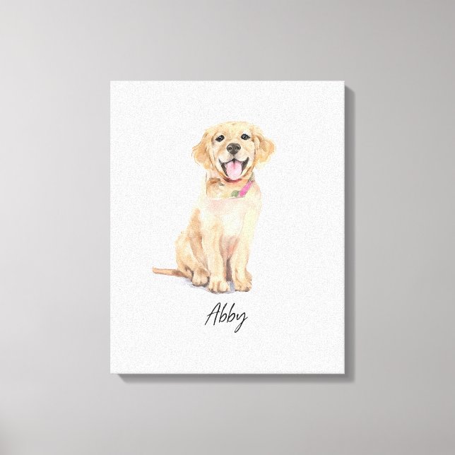 Abby – A Bundle of Joy Canvas Print (Front)
