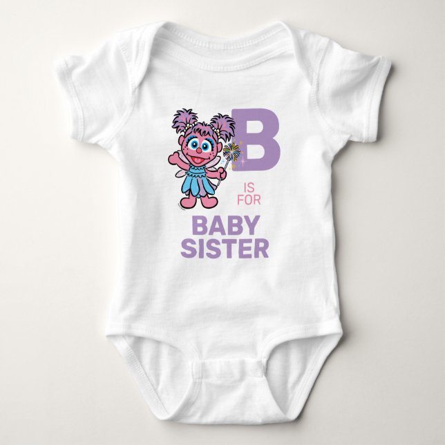 Abby Cadabby | B is for Baby Sister Bodysuit (Front)