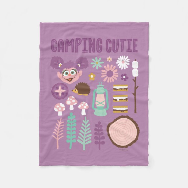 Abby Cadabby | Camping Cutie Fleece Blanket (Front)