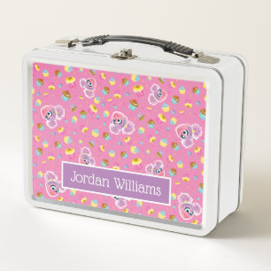 Abby Cadabby Cupcake Party Pattern Metal Lunch Box