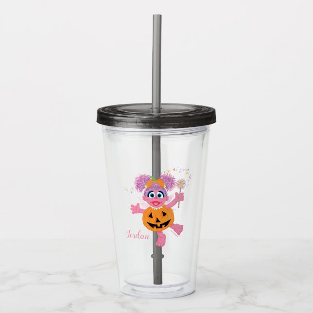 Abby Cadabby | Cute as a Pumpkin Acrylic Tumbler (Front)