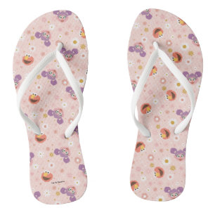 Abby Cadabby & Elmo   Woodland Pattern Jandals