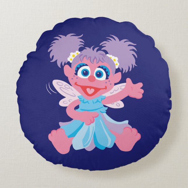 Abby Cadabby Fairy Round Cushion (Front)