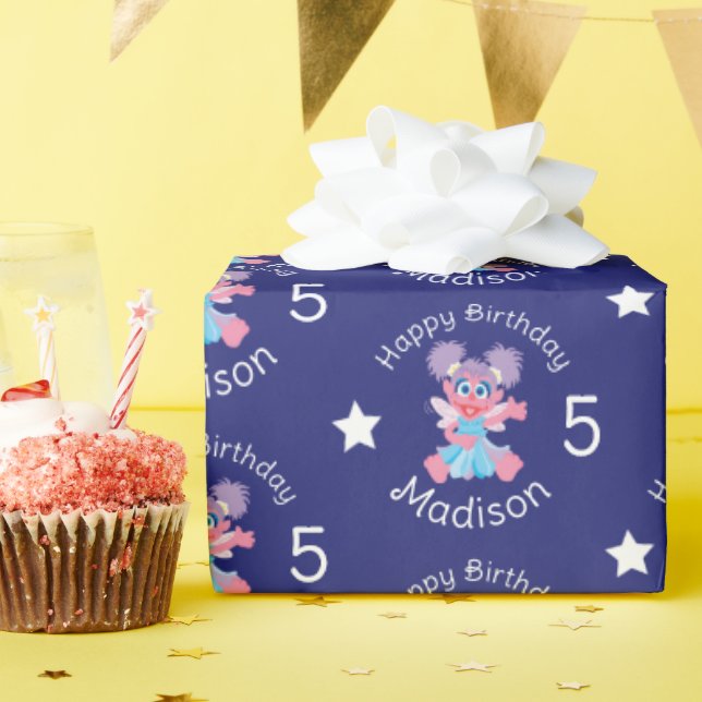 Abby Cadabby Fairy Wrapping Paper (Birthday Party)