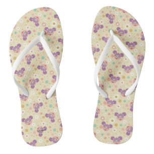 Abby Cadabby   Flower Face Pattern Jandals