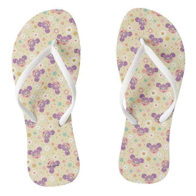 Abby Cadabby | Flower Face Pattern Jandals (Footbed)
