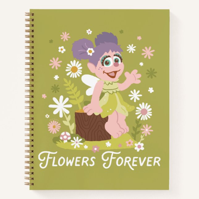 Abby Cadabby | Flowers Forever Notebook (Front)