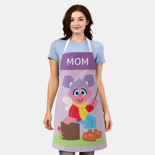 Abby Cadabby | Making S'mores | Add Your Name Apron (Worn)