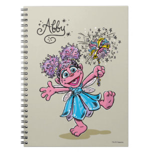 Abby Cadabby Retro Art Spiral Notebook
