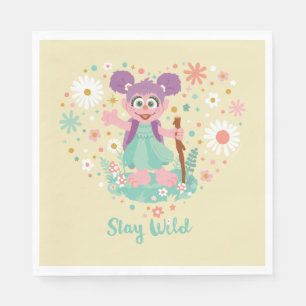 Abby Cadabby   Stay Wild Napkin