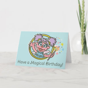 Abby Cadabby Vintage Card
