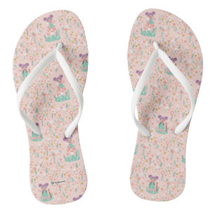 Abby Cadabby   Woodland Flower Pattern Jandals