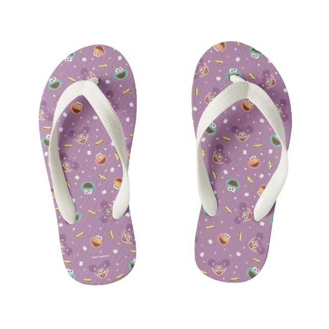 Abby Cadabby | Woodland Friends Pattern Kid's Jandals (Footbed)