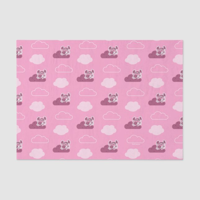 Abby Doodley Cloud Pattern Tissue Paper (Front)
