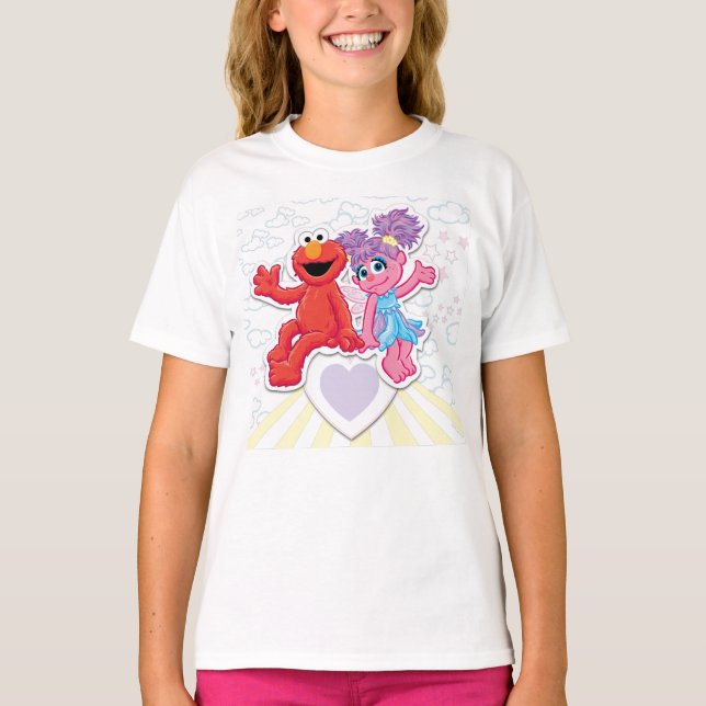 Abby & Elmo Graphic T-Shirt (Front)