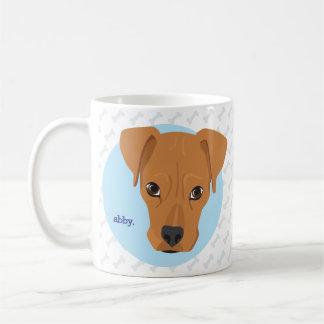 abby puppy mug