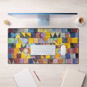 ABC (Alphabet), Paul Klee Desk Mat