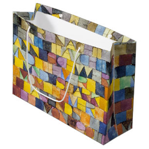 ABC (Alphabet), Paul Klee Large Gift Bag