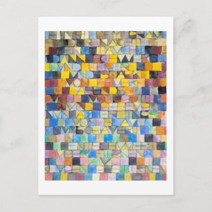 ABC (Alphabet), Paul Klee Postcard