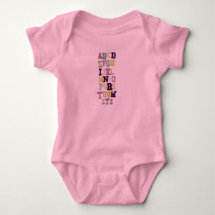 abc baby bodysuit