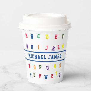 ABC Baby Shower Paper cup